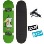 Ccs] Odd Birds Shoebill Skateboard Complete 825 - Maple Wood - Professional Grade - Fully Assembled With Skate Tool And Stickers - Adults, Kids, Teens, Youth - Boys And Girls