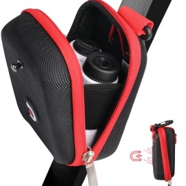 Achix Golf Rangefinder Hard Shell Case Compatible For Bushnell/Callaway/Tectectec,Universal Laser Range Finder Carry Bag With Carabiner Belt Clip For Most Brands Rangefinders