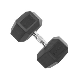 Cap 120 Lb Coated Hex Dumbbell Weight, New Edition, Black, (Sdris-120)