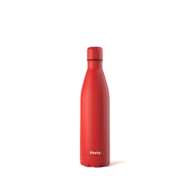 Lifestyl Stainless Steel Water Bottle 24 Hrs Cold & 12 Hrs Hot Thermoshield Technology Vacuum Insulated Metal Water Bottles, Leak-Proof Drinks Bottle For Sports, Gym, Yoga, Cycling (500 Ml, Red)