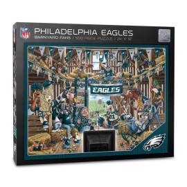 YouTheFan NFL Philadelphia Eagles Barnyard Fans 500pc Puzzle