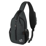 Waterfly Crossbody Sling Backpack Sling Bag Travel Hiking Chest Bag Daypack