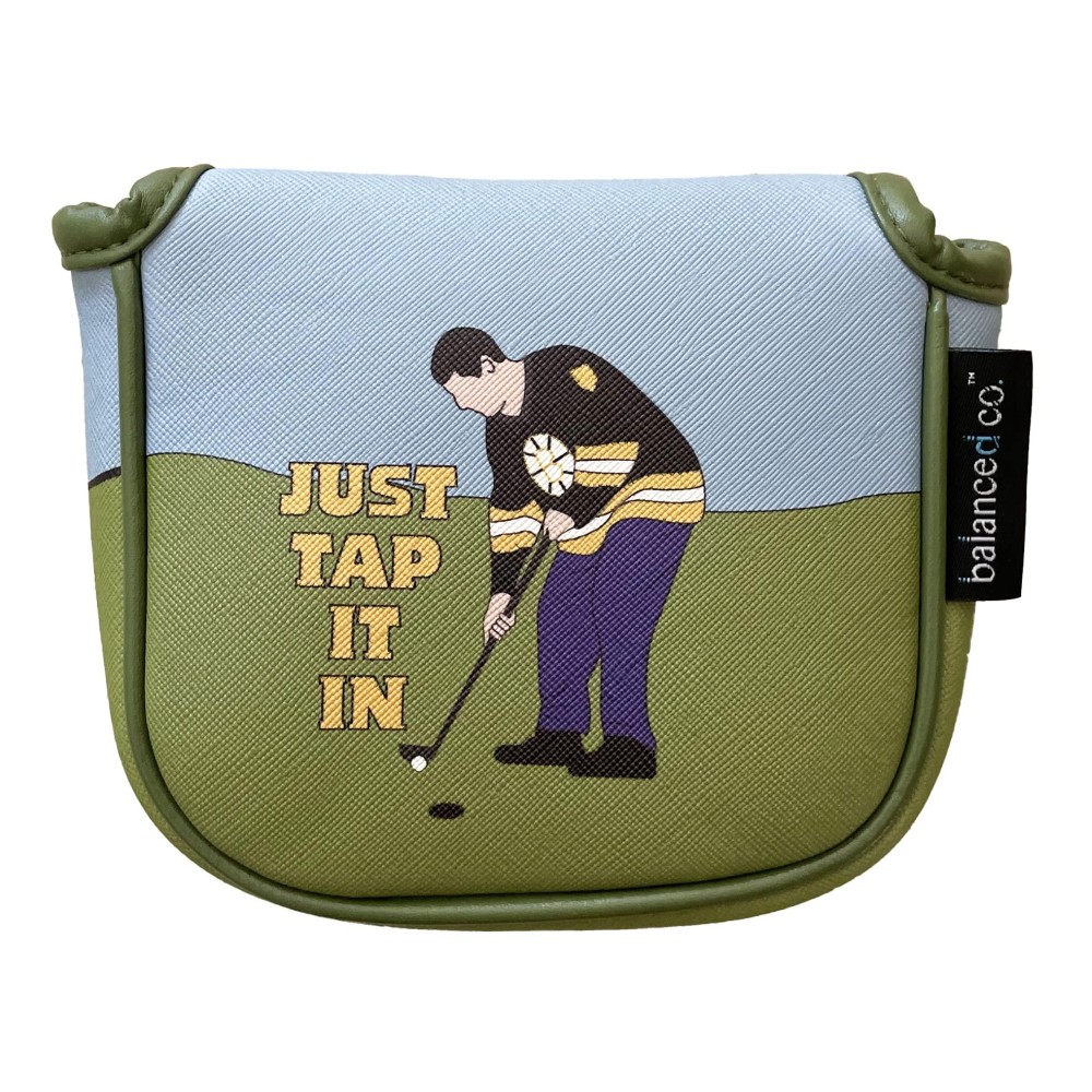 Balanced Co. Funny Golf Putter Headcover (Just Tap It In/Mallet)