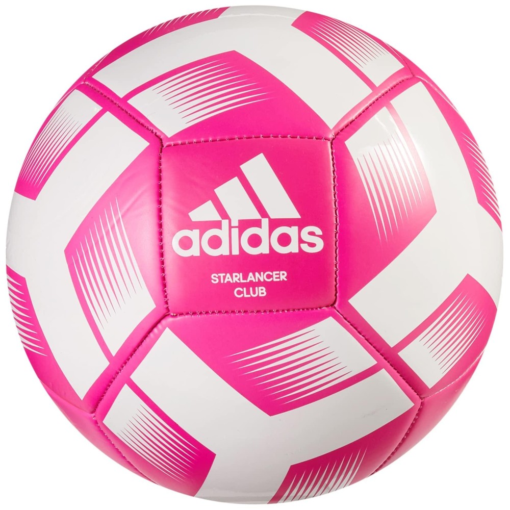 Adidas Unisex-Adult Starlancer Club Ball, Team Shock Pinkwhite, 4