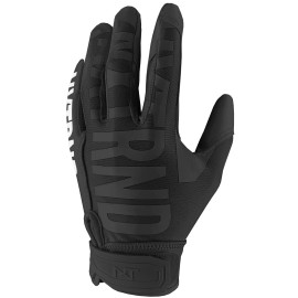 Nxtrnd G1 Pro Football Gloves, Mens & Youth Boys Sticky Receiver Gloves (Black, Youth Medium)