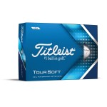 Titleist Tour Soft Unisex T4013S-J Golf Ball, White