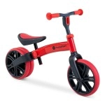 Yvolution Y Velo Junior Toddler Balance Bike 9 Inch Wheel No-Pedal Training Bike For Kids Age 18 Months To 4 Years (Red 2022)