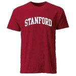 Ivysport Stanford University Cardinal Short Sleeve Adult Unisex T-Shirt, Classic, Cardinal, Large