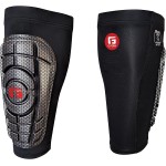 G-Form Pro-S Compact Soccer Shin Guards - Football Shin Guards - Hex Silverblack, Adult Large