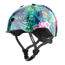 Noggn Bike Helmet For Kids, Girls And Boys Rainbow Unicorn Us Star Child Bicycle, Scooter, Skateboard Helmet (Tropical, Small)