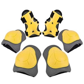 Rundong Kidsyouth Knee Pad Elbow Wrist Pads Guards Protective Gear Set, For Roller Skates,Cycling Bike,Skateboard,Inline Skatings,Scooter Riding,And Other Outdoor Sports Activities