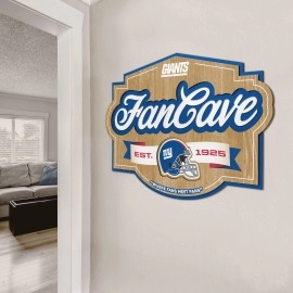 YouTheFan NFL New York Giants Fan Cave Sign