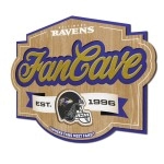 YouTheFan NFL Baltimore Ravens Fan Cave Sign