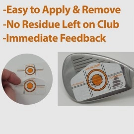 Golf Impact Tape Labels 200 Golf Club Impact Tape Stickers For Driver, Irons Or Woods A Simple Golf Training Aid You Improve Your Golf Swing By Easily Seeing Where You Hit The Golf Ball At Impact