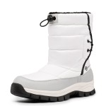 Dream Pairs Womens Dsb216-N Snow Boots, White, Size 10