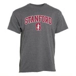 Barnesmith Stanford University Cardinal Short-Sleeve T-Shirt, Spirit, Charcoal Grey, Xx-Large