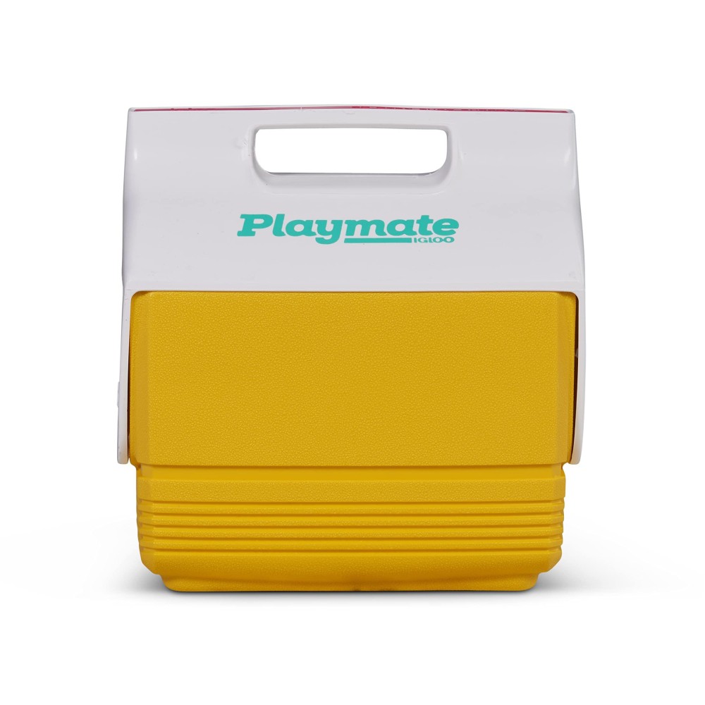 Igloo 4 Qt Playmate Mini Hardsided Lunch Box Cooler, Yellow