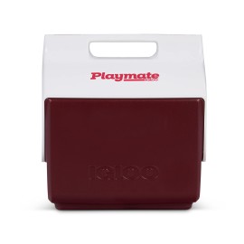 Igloo Retro Little Playmate: Maroon 7 Qt Cooler