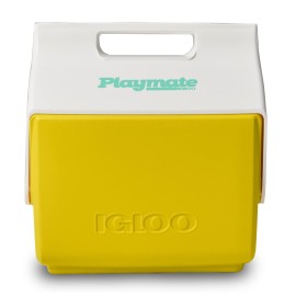 Igloo Retro Little Playmate: Yellow 7 Qt Cooler