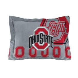 Northwest The Company Ncaa Ohio State Buckeyes Comforter And Sham Set, Full/Queen, Hexagon