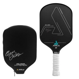 Joola Ben Johns Hyperion Cfs 16 Pickleball Paddle - Official Ben Johns Paddle - Usapa Approved Racket - Edge To Edge Sweet Spot, Max Spin Surface & Elongated Handle - Comes With Custom Paddle Cover
