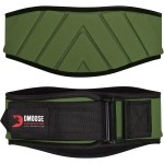 Dmoose Gym Belt For Men Weight Lifting. Weight Belt Gym Squat Weightlifting Powerlifting Workout Heavy Duty Training Strength Training Equipment - Green Small