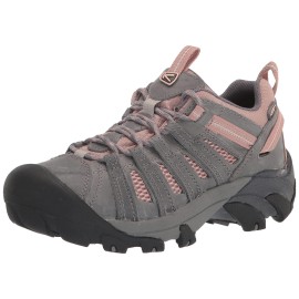 Keen Womens Voyageur Low Height Breathable Hiking Shoes, Drizzlefawn, 105