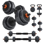 Lusper Adjustable Weights Dumbbells Set, 44Lbs Free Weights With 3 Modes, Weights Set Fitness Exercise, Home Gym Workouts For Men And Women