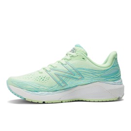 New Balance Womens Fresh Foam X 860 V12 Running Shoe, Vibrant Spring Glosurflight Surf, 55 Wide