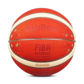 Molten B7G5000 Basketball Cowhide Basketball Size 7 -2022 European Basketball Championship Official Game Basketball