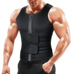 A+ Choice Sauna Vest Waist Trainer For Men - Mens Sauna Suit Double Sweat Belt Body Shaper For Belly Fat Slimming Gym Workout Faja Para Hombre Plus Size 4Xl