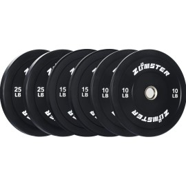 10 15 25Lb Bumper Plate Olympic Weight Plate Bumper Weight Plate With Steel Insert Strength Training Weight Lifting Plate 100Lb Weight Set