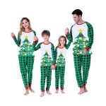 Joyond Christmas Family Matching Pajamas Sets - Boys Girls Women Men Long Sleeve Christmas Tree Pjs Holiday Sleepwear (Christmas Treegreen, Dadxxxl)