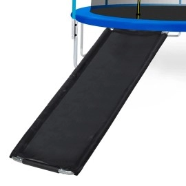 Firste Trampoline Slide, Universal Hook Slide Ladder With Strong Tear Resistant Fabric, Easy To Install Trampoline Accessories Slide, Sturdy Bounce Trampoline Slider For Kids Climb Upslide Down