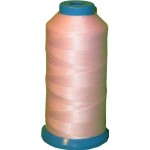 Baby Pink Bonded Nylon Sewing Thread V-69 T70 1500Yds For Outdoor, Upholstery