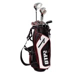 Club Champ Dtp2 Mens 12 Piece Golf Package, Blackred