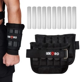 Wrist Arm Weights, Adjustable Wrist Weights, Removable Wrist Ankle Weights For Men Women, For Fitness, Walking, Jogging, Workout, Running, 1Pair 2 Pack (Adjustable Wrist Arm Weights 22 Lbs)