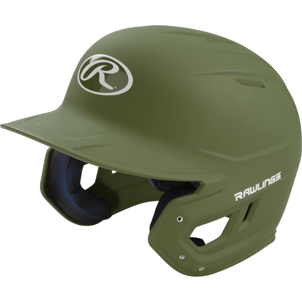 Rawlings Mach Batting Helmet Matte Military Green Junior (6 38 - 7 18)