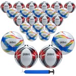 Xcello Sports Soccer Ball Size 4 Assorted Graphics With Pump (Pack Of 24)