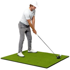 Gosports Golf Hitting Mat Artificial Turf Mat For Indooroutdoor Practice Includes 3 Rubber Tees - Standard, Pro, Or Elite