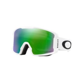 Oakley Line Miner L Oo7070 Matte Whiteprizm Jade Gbl Ski Goggles For Men For Women + Bundle With Designer Iwear Eyewear Kit