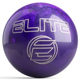 Elite Pre-Drilled Star Bowling Balls (Extra Large Drilling, 12 Lbs, Purple Pearl)