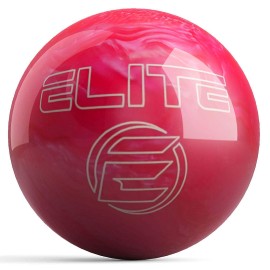 Elite Pre-Drilled Star Bowling Balls (Large Drilling, 12 Lbs, Pink Pearl)