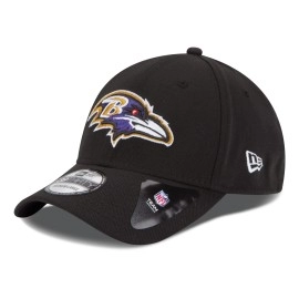 New Era Nfl Team Classic 39Thirty Stretch Flex Fit Hat Cap (As1, Alpha, M, L, Baltimore Ravens, Mediumlarge)