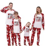 Ifand Family Matching Christmas Pajamas Set Sleepwear Jumpsuit Hoodie With Hood Matching Holiday Pjs For Family