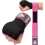 Rdx Gel Boxing Hand Wraps Inner Gloves Men Women, Quick 75Cm Long Wrist Straps, Elasticated Padded Fist Under Mitts Protection, Muay Thai Mma Kickboxing Martial Arts Punching Training Bandages