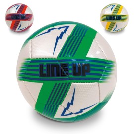 Mondo Toys - 23035 Line Up Stitched Football - Official Product Size 5-400 G - 3 Colours Yellowgreenred
