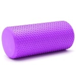 Eva Foam Roller 45 Cm - Lightweight Foam Rollers For Muscles Provides Relief From Pain Fatigue Improves Tissue Recovery - Portable Massage Roller For Gym