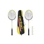 Carlton Nano Deluxe 2 Player Badminton Set Inc 3 Shuttles