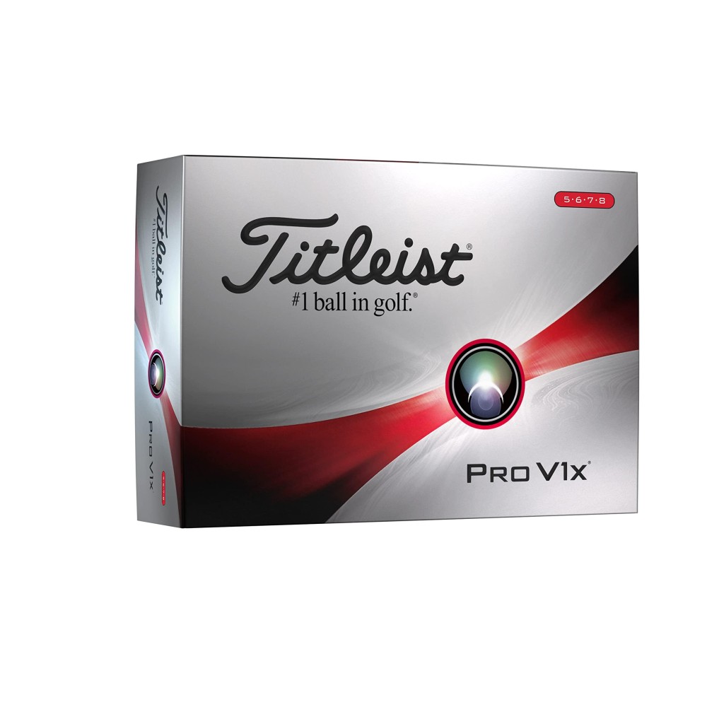 Titleist Pro V1X One Dozen High Number Golf Balls